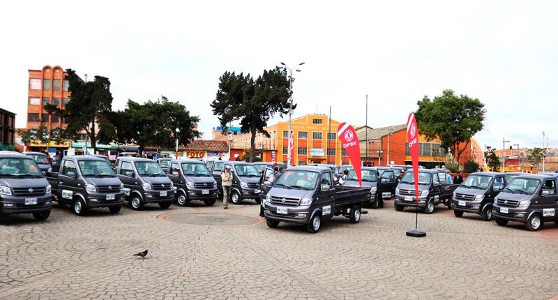 Entrega de vehículos carreteros