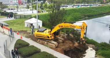 Gestión del riesgo apoya ruptura de tubo en Chía