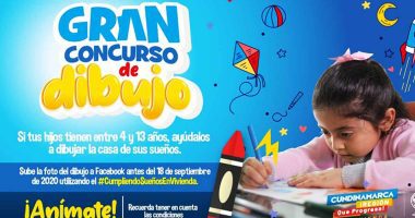 Gran concurso de dibujo para ñiños de Cundinamarca