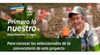 Se cierra convocatoria para Pequeños productores "Primero lo Nuestro"