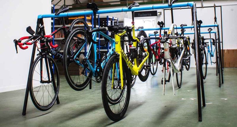 Espacio exclusivo para bicicletas en la Gobernación de Cundinamarca