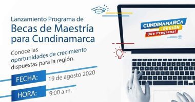 Maestrías Cundinamarca 40 Becas para jóvenes del departamento