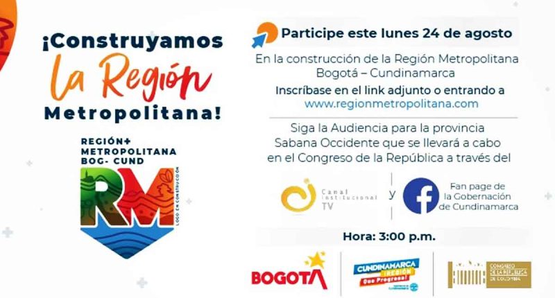 Sabana Occidente participa en Audiencia pública Región Metropolitana