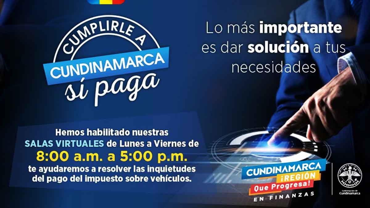 Vence el plazo para pagar impuesto vehicular en Cundinamarca