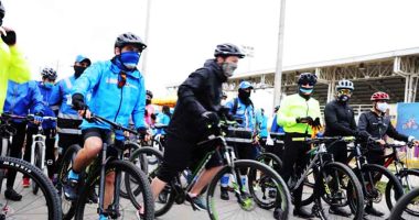 Sabana occidente se toma las carreteras en la ciclovía