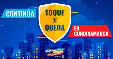 Toque de queda nocturno en Cundinamarca hasta el 31 de Mayo
