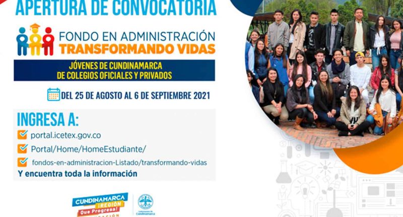 Abierta convocatoria a programa "Transformando Vidas"