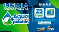 EPC dio inicio al programa MÃ¡s Agua Potable