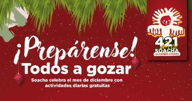 Soacha escenario de festividades y actividades culturales en diciembre