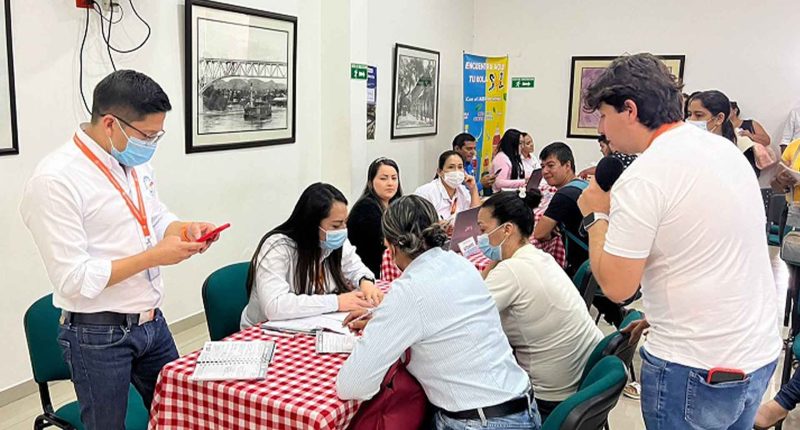 Gran acogida de la Feria de Empleo en la ciudad de Soacha