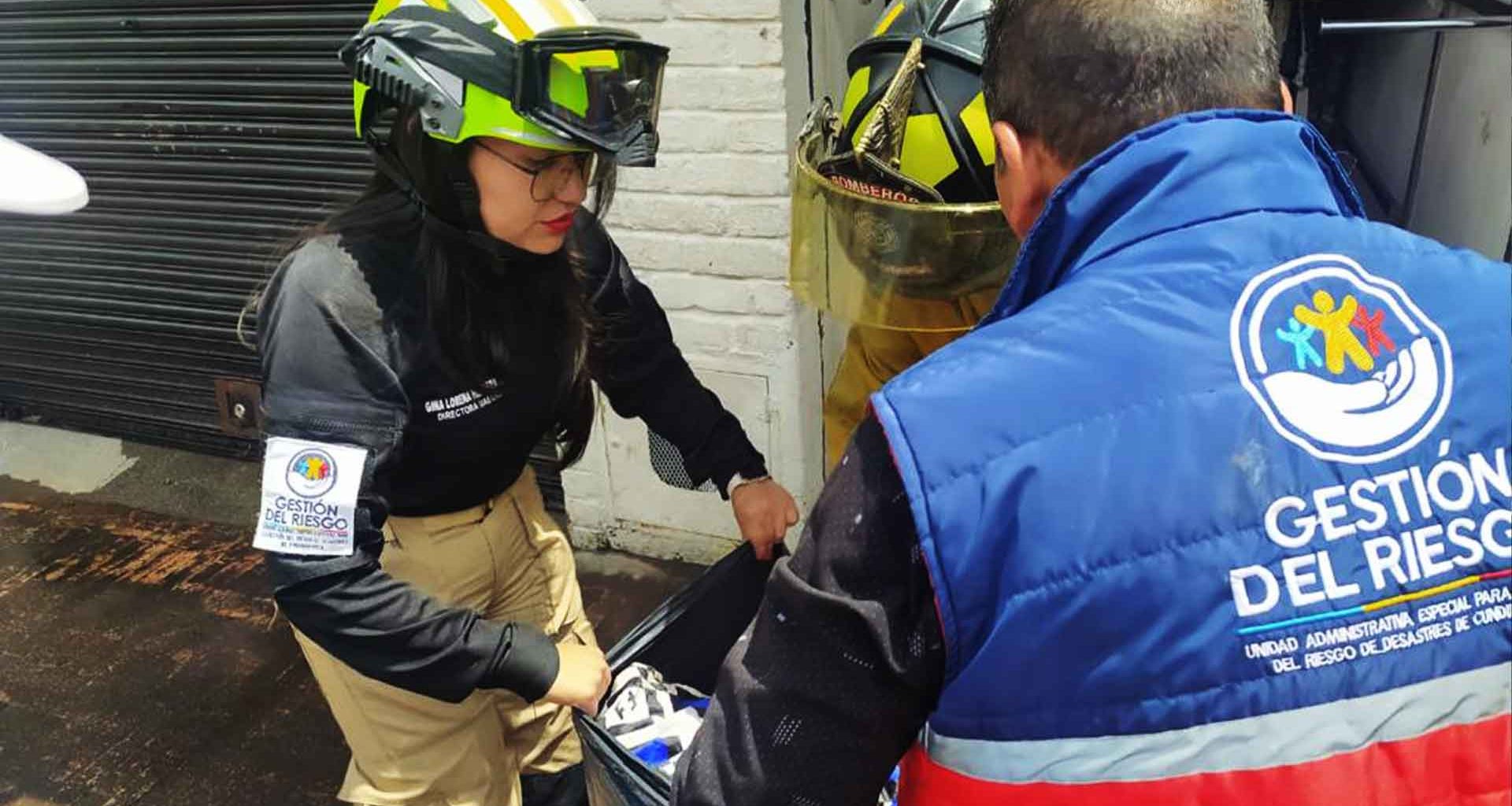 Incendio en Chía puso a prueba los sistemas de emergencia
