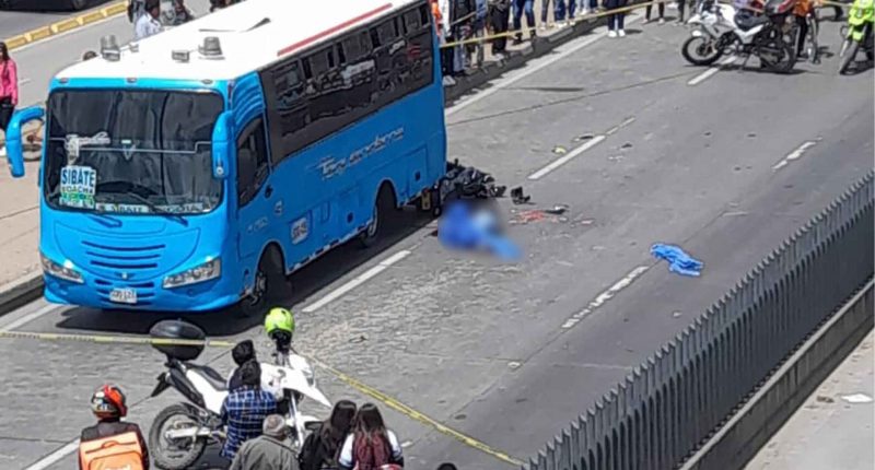 Accidente en Soacha deja un motociclista muerto