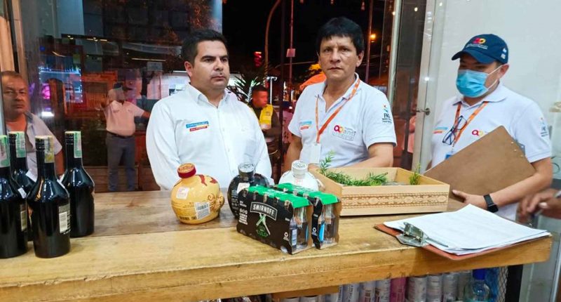 Controles contra el contrabando de licores en Girardot