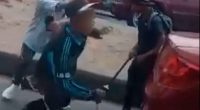 Grupo de 'Limpiavidrios' agreden a conductor en SoachaGrupo de 'Limpiavidrios' agreden a conductor en Soacha