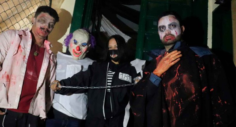 La Casa del Terror, un espacio que disfrutaron grandes y chicos
