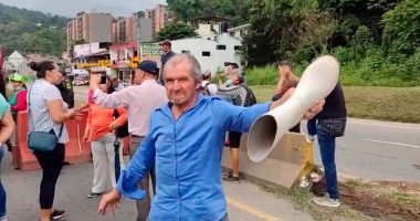Bloqueada vía Soacha - Girardot por protesta en Silvania