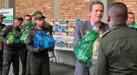 Policía de Soacha hizo reconocimiento a personal destacado