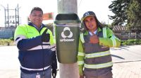 Urbaser instala cestas papeleras en 6 barrios de Facatativá