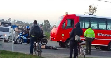 Motociclista pierde la vida en accidente en la v铆a Mosquera - Bogot谩