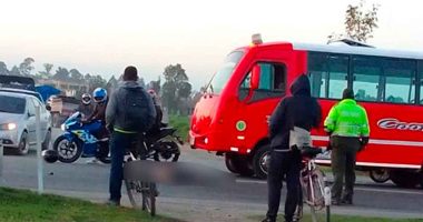 Motociclista pierde la vida en accidente en la vía Mosquera - Bogotá