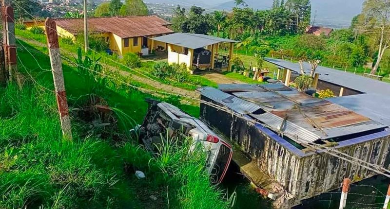 Accidente de vehículo de servicio público en Fusagasugá deja dos heridos