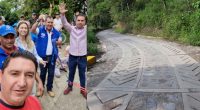 Alexander Prieto visitó San Francisco e inauguró Placa huella