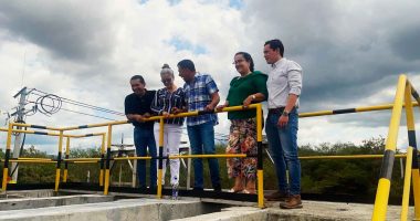 CAR verifica avance de obra de la PTAR de Ricaurte