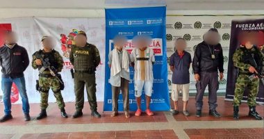 Capturados 3 hombres en Girardot por desplazamiento forzado