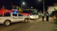 Conductores de buses intermunicipales bloquearon vías de acceso a Mosquera