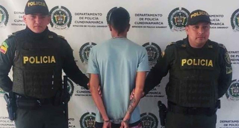 Policía de Girardot logra capturar traficante de estupefacientes