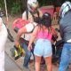 Accidente entre dos motocicletas en Girardot deja lesionados a dos adultos y una menor de edad