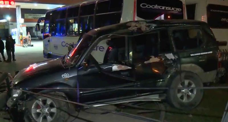 Accidente en Soacha deja mujer lesionada y conductor en fuga