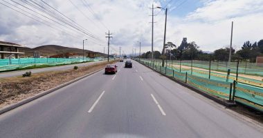 Violento robo a ciclista en autopista sur vía Sibaté - Soacha | Fotografía Google Maps
