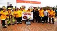 Entrega de dotación fortalece cuerpos de bomberos de Cundinamarca