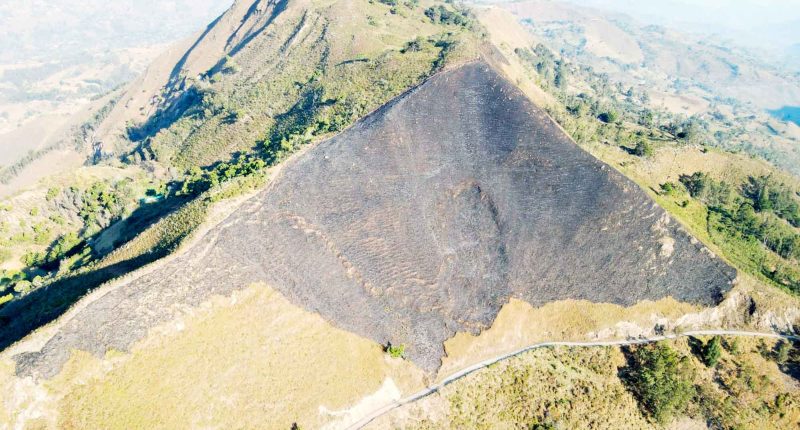 Incendio Forestal en Cáqueza ha sido Controlado en su totalidad