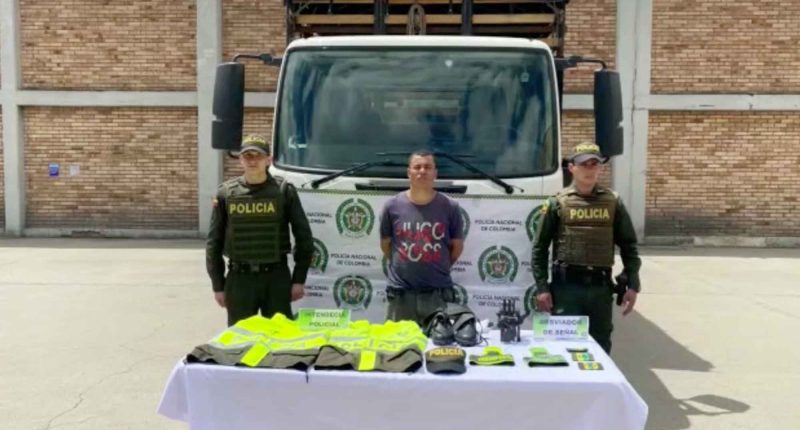 La Policía Metropolitana de Soacha Captura a Delincuente que se hacía pasar por agente de tránsito