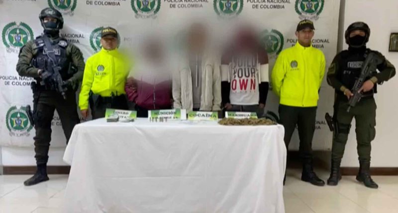 La Policía Metropolitana de Soacha Captura a 'Los Fresas'