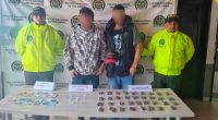 Capturan en flagrancia a dos sujetos vendiendo drogas en Tocancipá