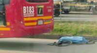 Accidente fatal en la autopista sur: ciclista fallece en colisión con bus de TransMilenio