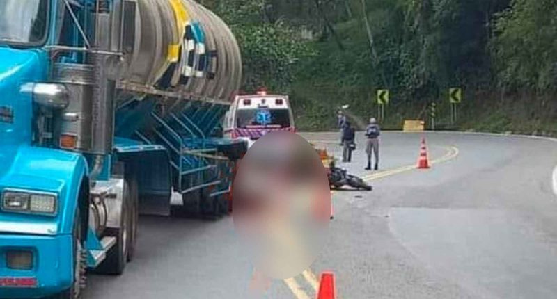 Fatal accidente en Concesión Panamericana entre motocicleta y tractomula