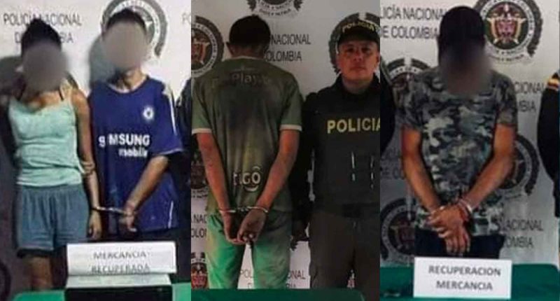 Capturas de delincuentes por hurto en diferentes sectores de Girardot