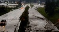 Cierre total en la Autopista Bogotá - Tunja por inundaciones y fuertes lluvias