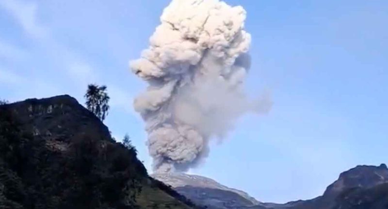 Volcán Nevado del Ruiz en Alerta naranja: posibilidad de erupción