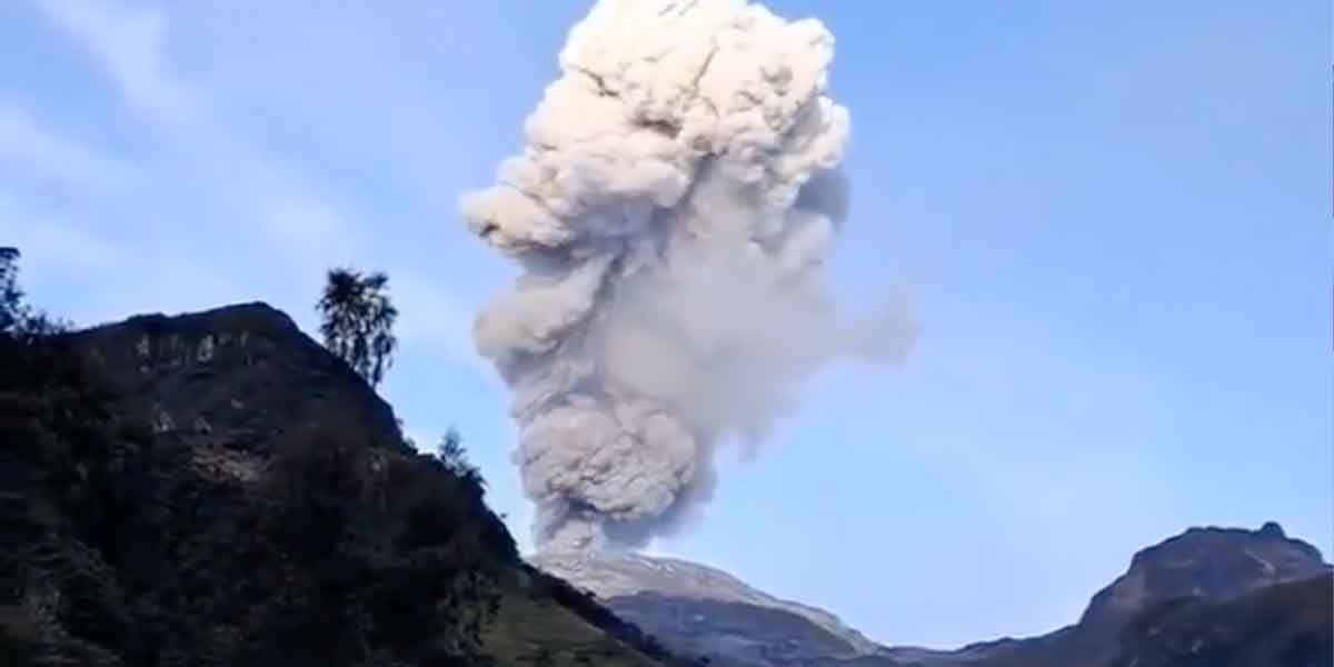 Volcán Nevado del Ruiz en Alerta naranja: posibilidad de erupción