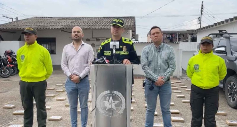 Golpe al tráfico de drogas en Cundinamarca: Policía Incautó 150 kg de cocaína en Granada