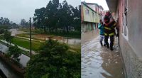 Inundaciones y cierre de vías por lluvias en la ciudad de Soacha, Cundinamarca