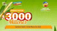 Lotería de Cundinamarca: Ganador del premio mayor en el sorteo 4637