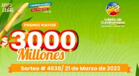 Lotería de Cundinamarca: Ganador del premio mayor en el sorteo 4638
