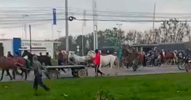 Protesta en Funza y Mosquera afecta la movilidad en la calle 13