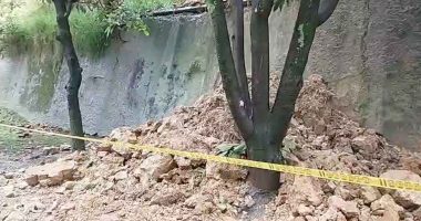 Emergencia en San Carlos en la comuna seis de Soacha por colapso de muro